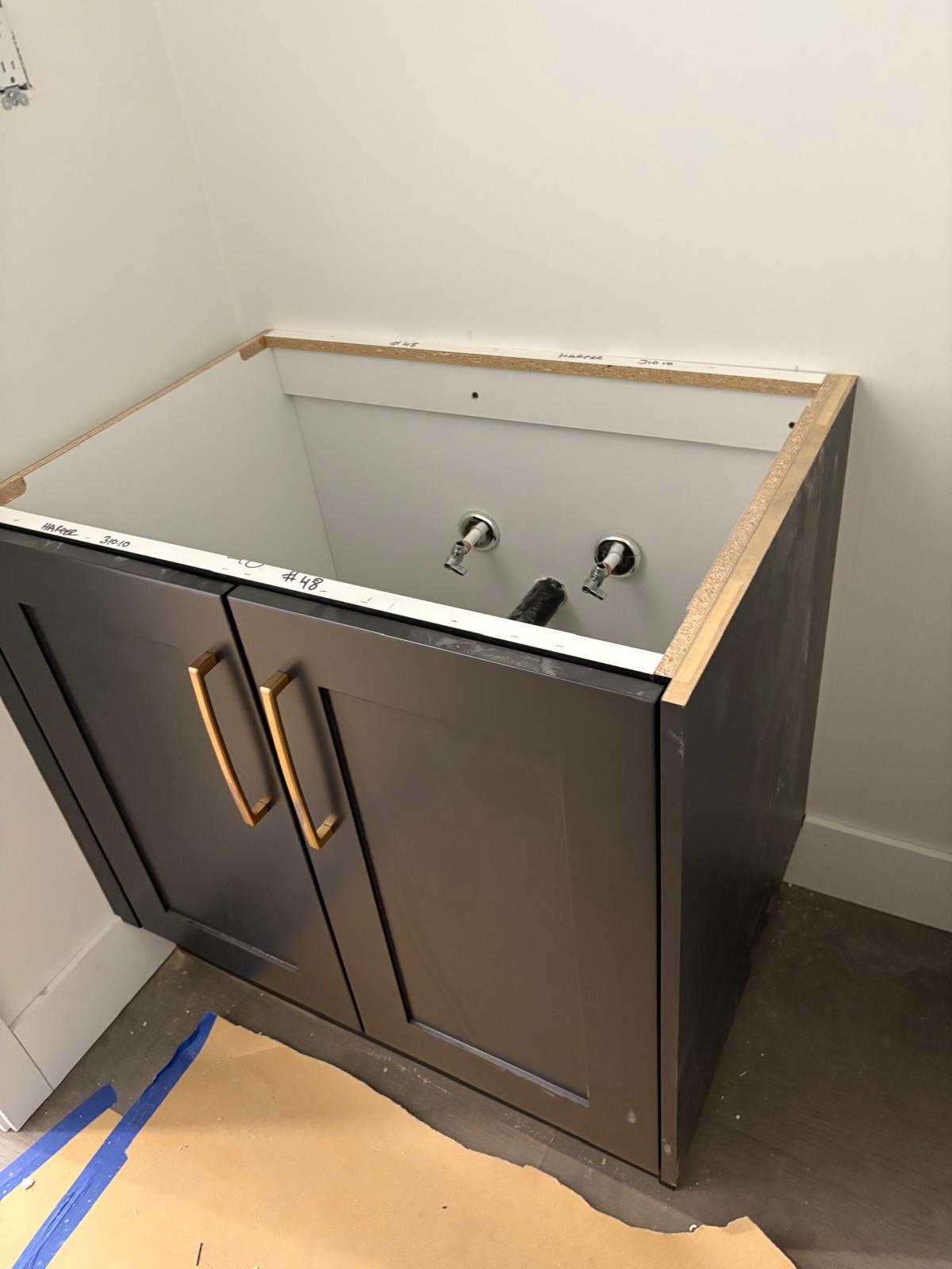 Cabinet installation